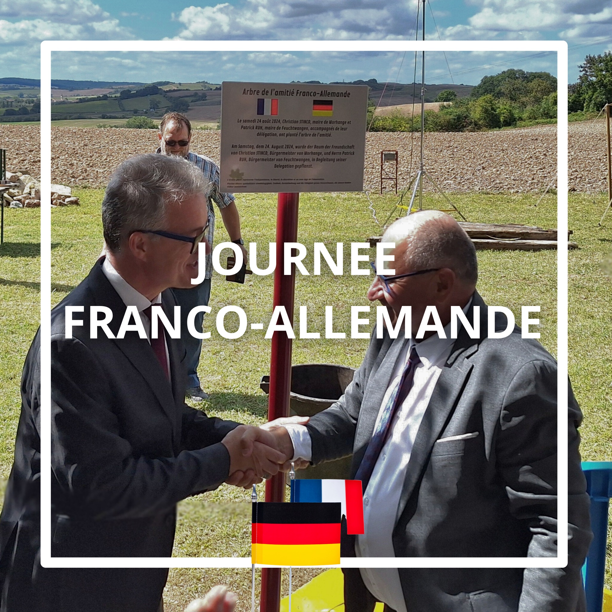 Journée Nationale Franco Allemande 🇫🇷🤝🇩🇪